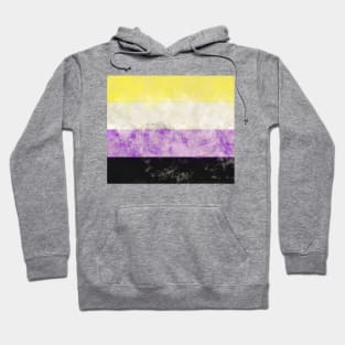 Nonbinary Pride Flag - Water color Hoodie